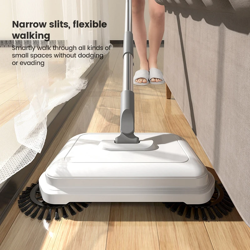 Sweeper Magic Broom Dustpan Set Hand Push Cleaning Machine Floor Vacuum Cleaner Household Lazy All-in-one Sweeping Tools