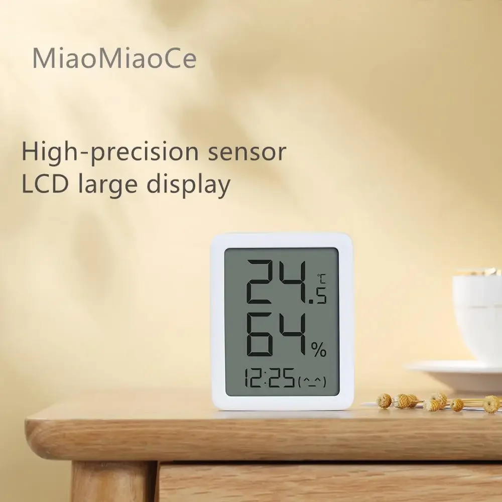 MIUI Miaomiaoce MMC E-ink Screen LCD Large Digital Display Thermometer Hygrometer Temperature Humidity Sensor for Smart Home