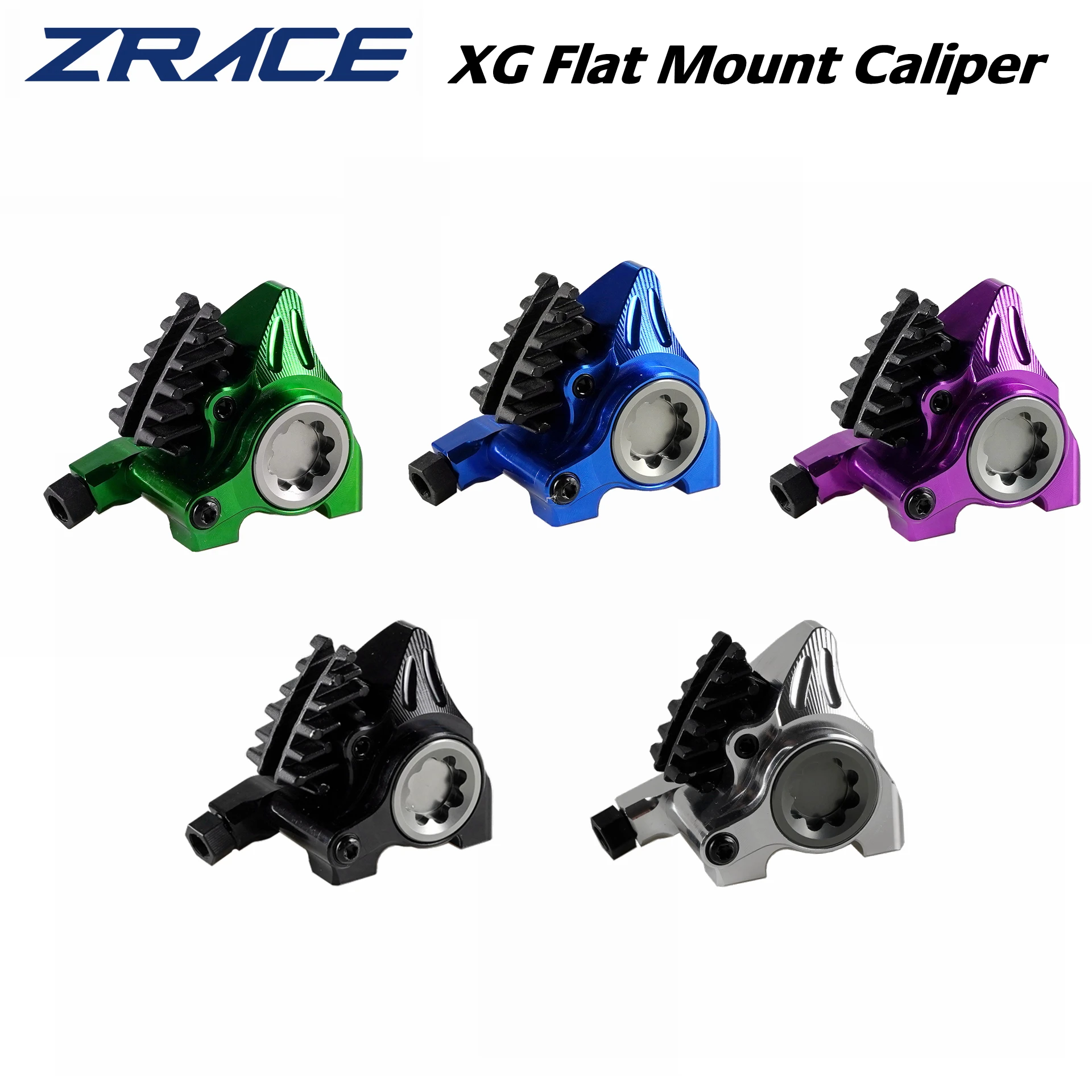 ZRACE XG Flat Mount Caliper, Road Hydraulic Brake Caliper, ICETECH