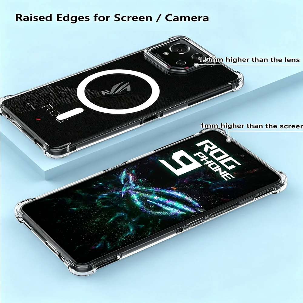 Reinforced Corners Soft TPU Wireless Charging Phone Case