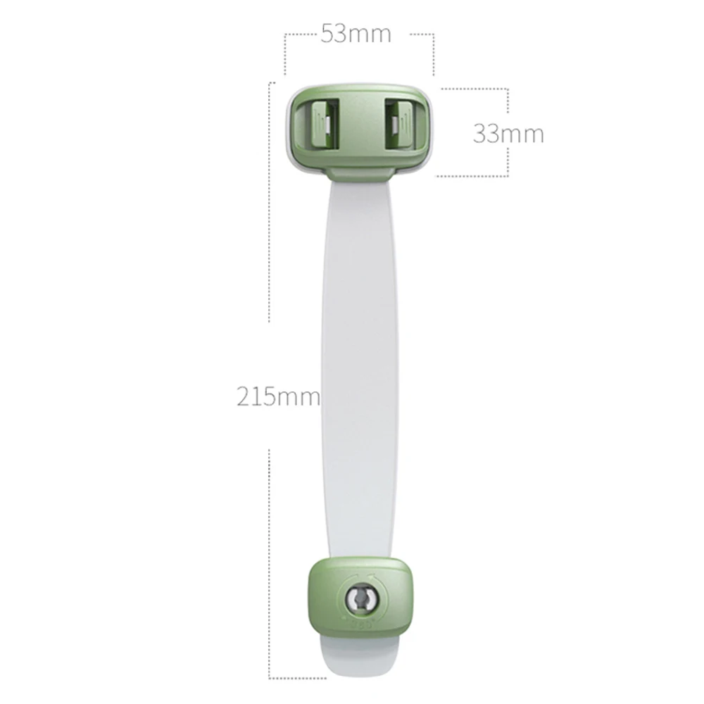 Child Safety Cabinet Lock Rotate 360 degrees Baby Security Protection Drawer Door Cabinet Lock Kids Safety Door Safety Lock