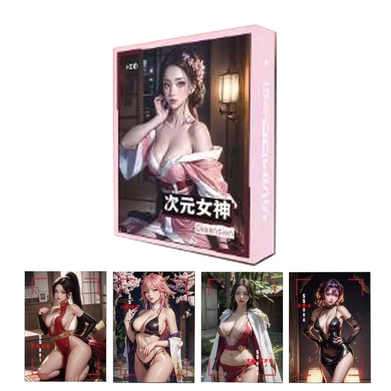 

Wholesales Goddess Story Collection Cards Box Booster Dimensional Anime Trading Cards