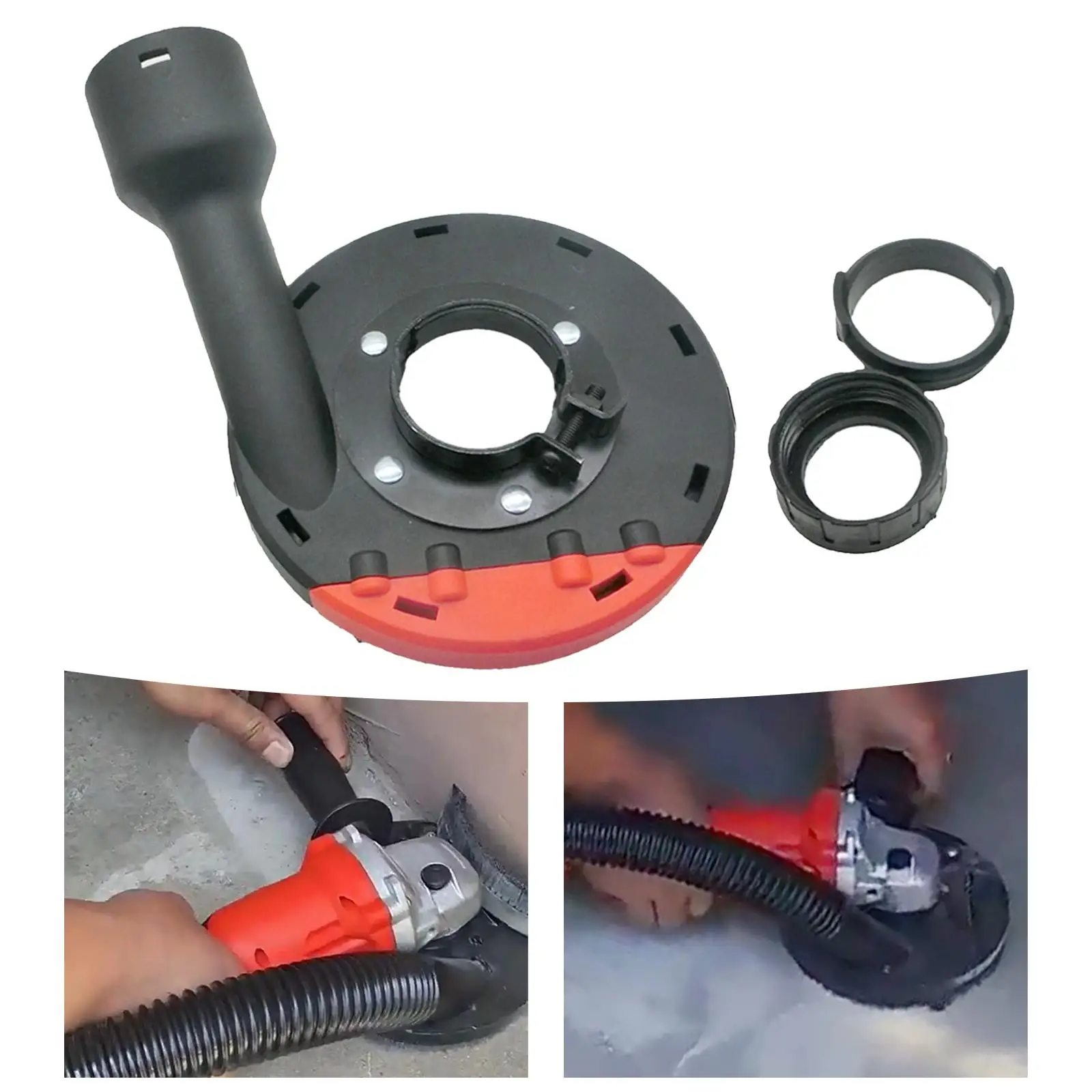 Angle Grinder Dust Cover Universal Surface Grinding Shroud 140mm Expert Surface Grinding Dust Shroud Granite Concrete Stone