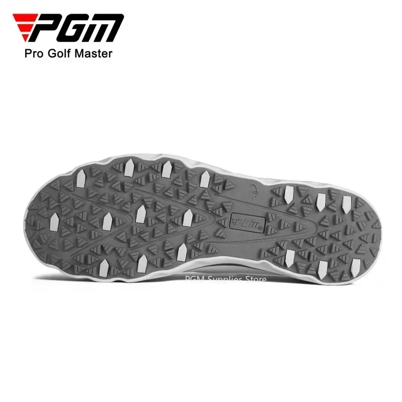 Golf Shoes PGM Men Golf Shoes Knob Shoelaces Anti-side Slip Waterproof Sports Shoes Sneakers XZ245
