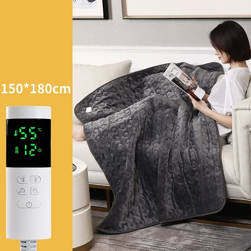 220V Security Plush Electric Blanket Bed Thermostat Electric Mattress Soft Heating Blanket Warmer Heater Carpet 1.8*1.5 electric heating blanket electric heating pad heating sleeping mat