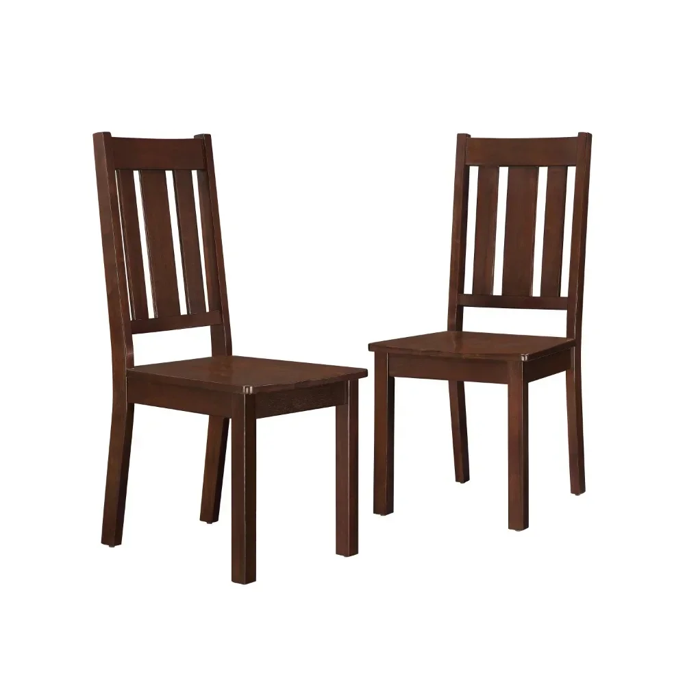 

Bankston Dining Chair Home Bar Chair Mocha Set of 2 Dressing Table 4 Chairs Chaise Salle a Manger Living Room Chairs Chaises