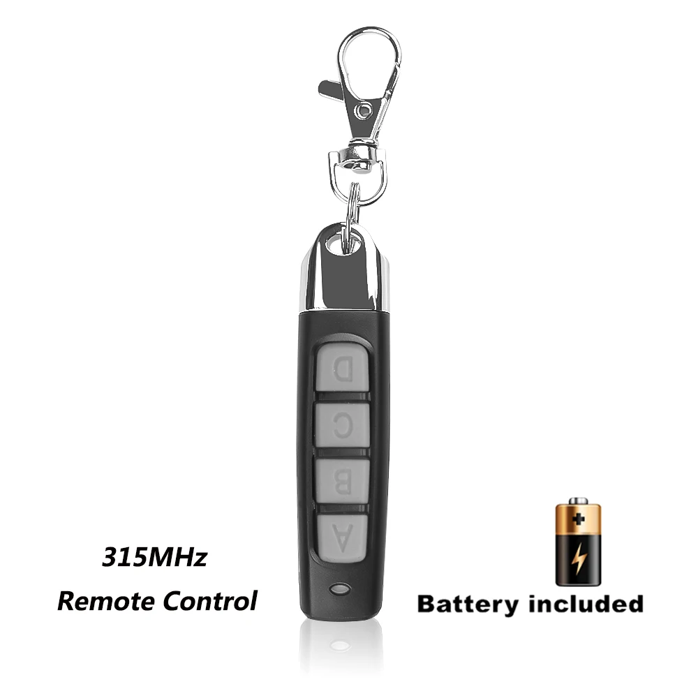 Mando a distancia inalámbrico para puerta, Control remoto de 2,4 GHz R1  para abridor de cerradura inteligente con aplicación TTLock, 433M,  desbloqueo CR2032 y botón de bloqueo - AliExpress