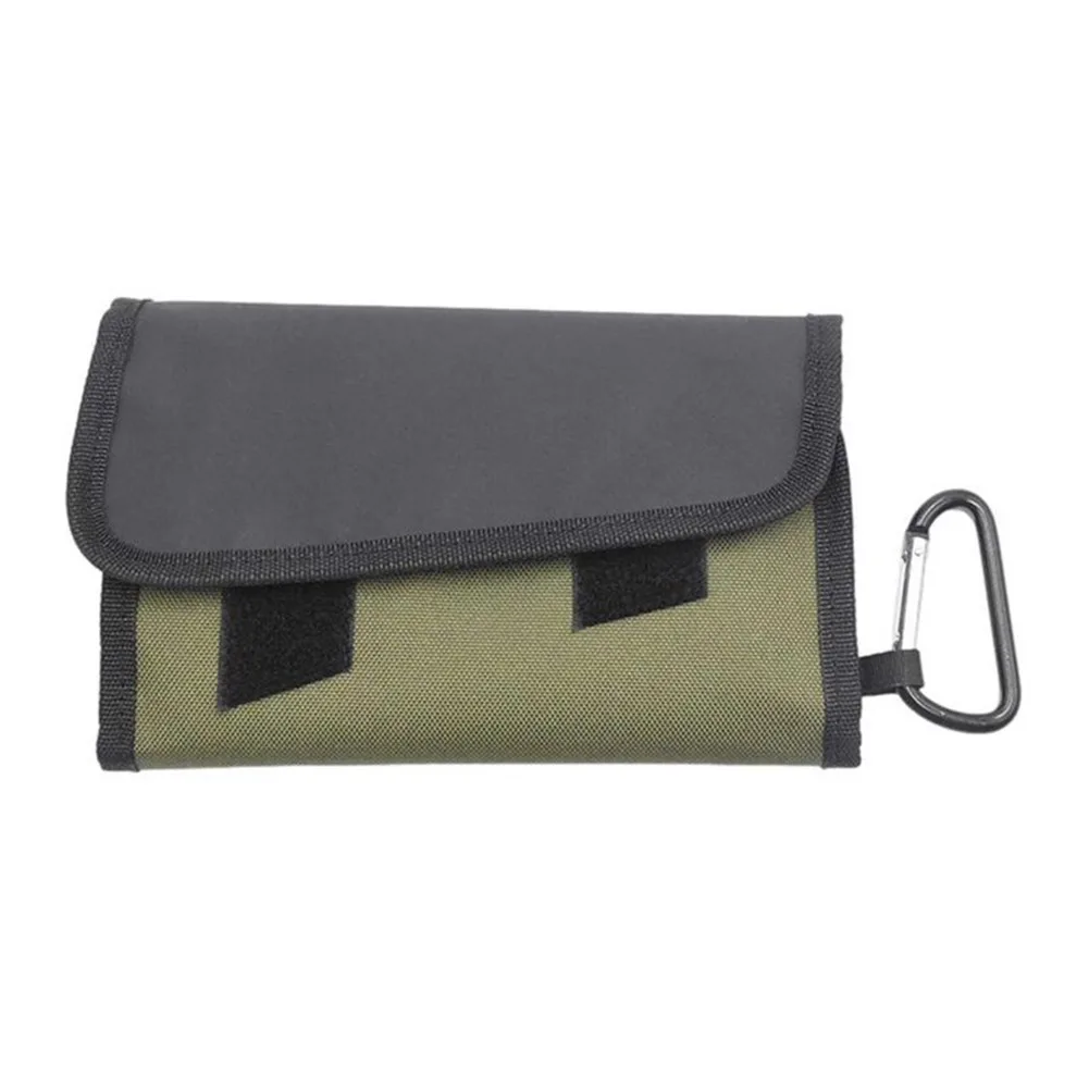 

Fishing Soft Lure Storage Bags Wallet Waterproof Soft Bait Case Fishing Tackle Bag With Carabiner 6pcs Transparent PVC Bag Hung