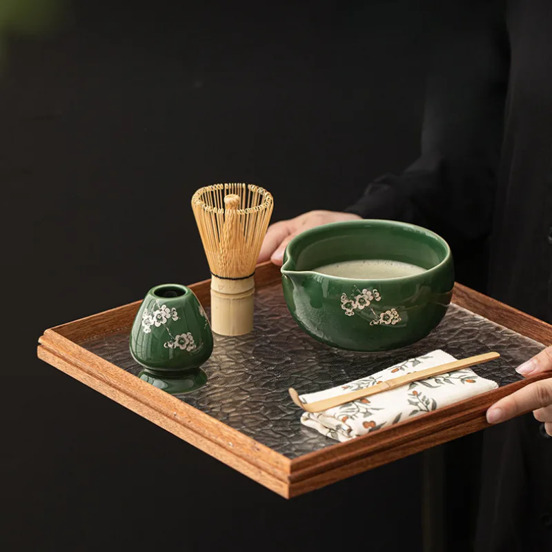 Cyanite Colorful Tea Set - Aesthetic Japanese Matc...