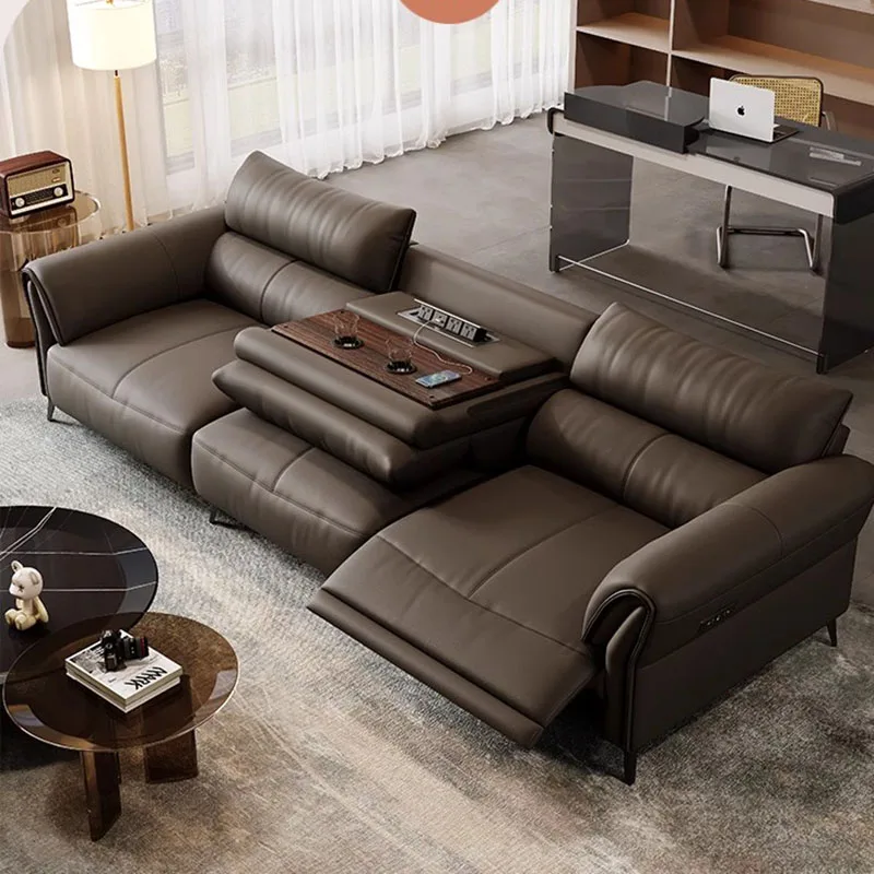 다기능 접이식 소파 리클라이닝 레스트 가구, 인체공학적 전기 안락 의자, 편안한 소파, 전체 거실