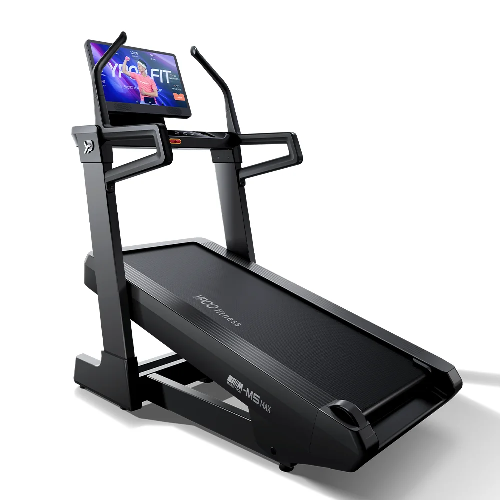 Motorized Treadmill Large Slope 52 Levels Incline Adjustment Gym Fitness Treadmill Home Running Machine Factory