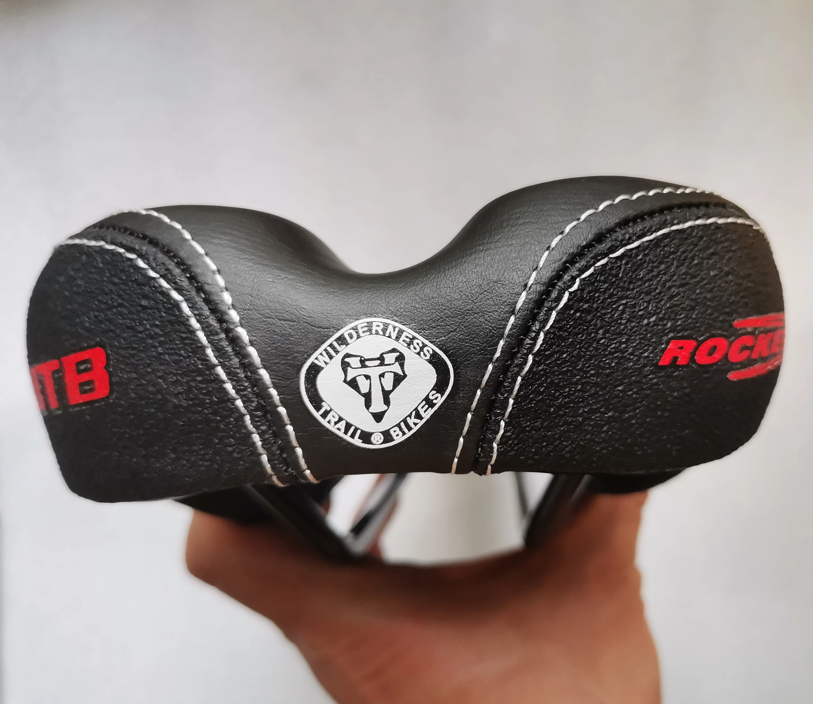 Selle Vélo WTB Rocket - Acier/noir, Rembourrage épais, Design Profilé