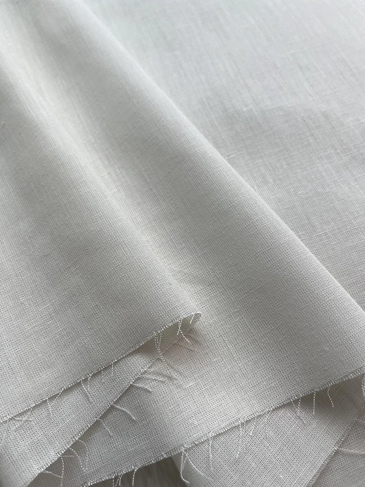 Natural Mulberry linen VISCOSE Printed Clothing Fabric Dresses Elegant Luxury For Women For Sewing By Meters VL30 linen fabric fabric for sewing