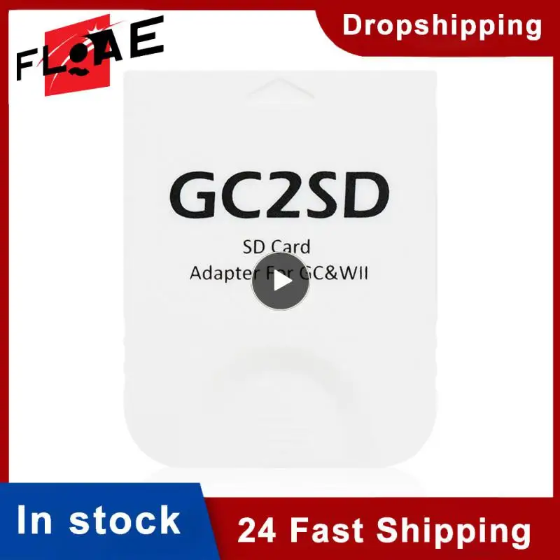 Adattatore Per Scheda Adattatore Per Scheda Sd Per Console Gamecube E Wii Adattatore Per Scheda Di Memoria Sd Sd2Sp2 Per Gamecube Wii