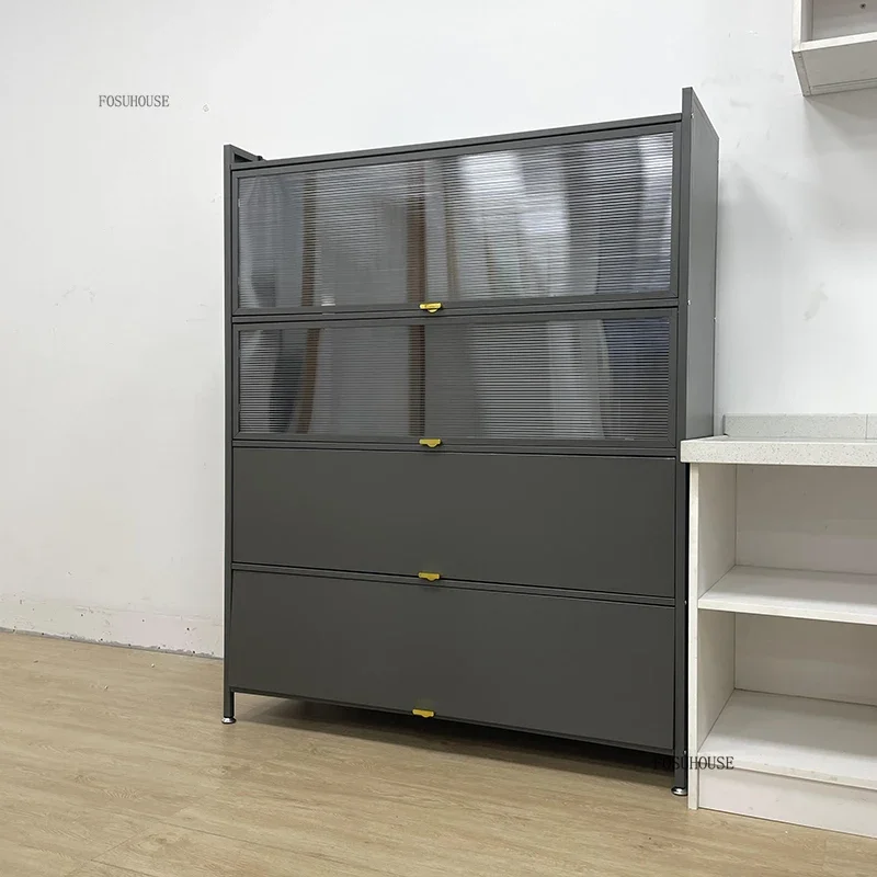 Modern Simple Kitchen Cabinet Home Storage Cabinet Multi-functional Multi-layer Kitchenware Storage Kitchen Furniture Cabinets 5