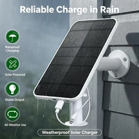 Le chargeur solaire mural 4W prend en charge les caméras Eufycam 2C Pro pour une alimentation stable pour une surveillance continue en extérieur 1