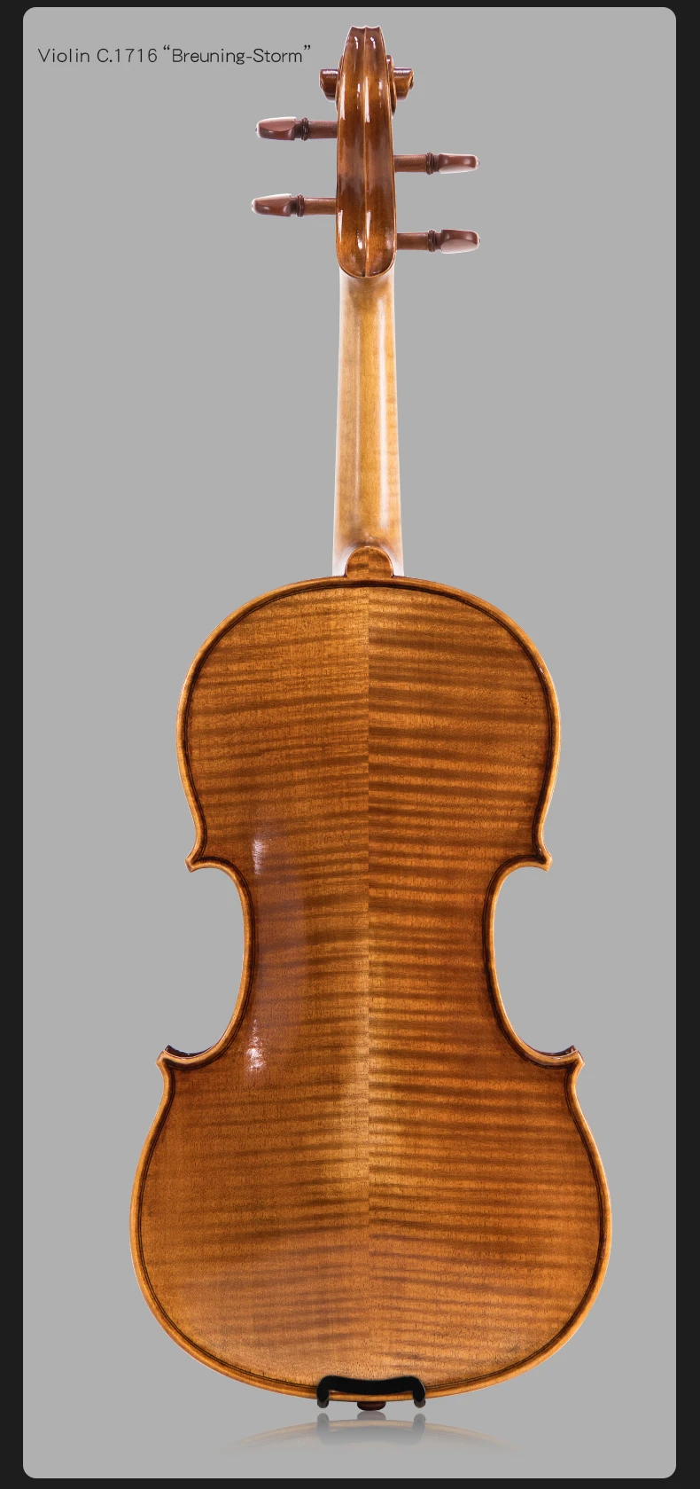 Stradivari Breuning 1716 Violines European Spruce Handmade Violin