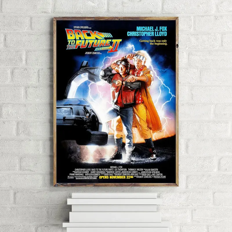 Movie Poster Back To The Future Trilogy Living Room Decorative Painting Wall Art Canvas Prints Home Decor Pictures