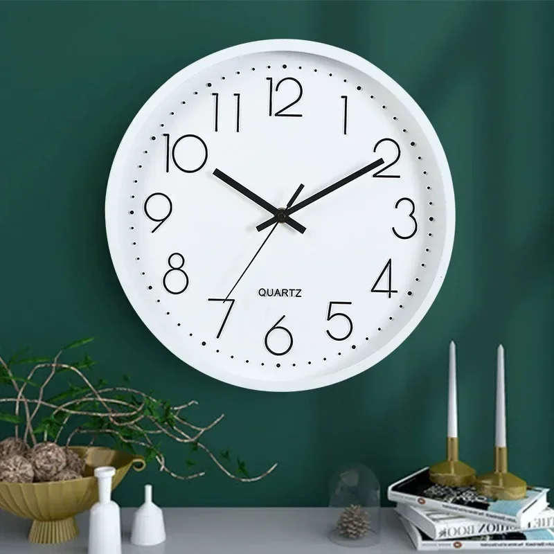 Luminous Wall Clock Large Dial Wall Hanging Clock Travel Time Accuracy for School Decoration Bedroom wall clock