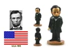 Abraham Lincoln, USA Hand-painted Resin Crafts World Celebrity Statue Tourism Souvenir Gifts Collection Home Decortion 2