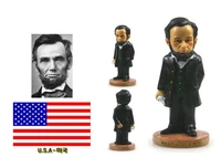 Abraham Lincoln, USA Hand-painted Resin Crafts World Celebrity Statue Tourism Souvenir Gifts Collection Home Decortion 2