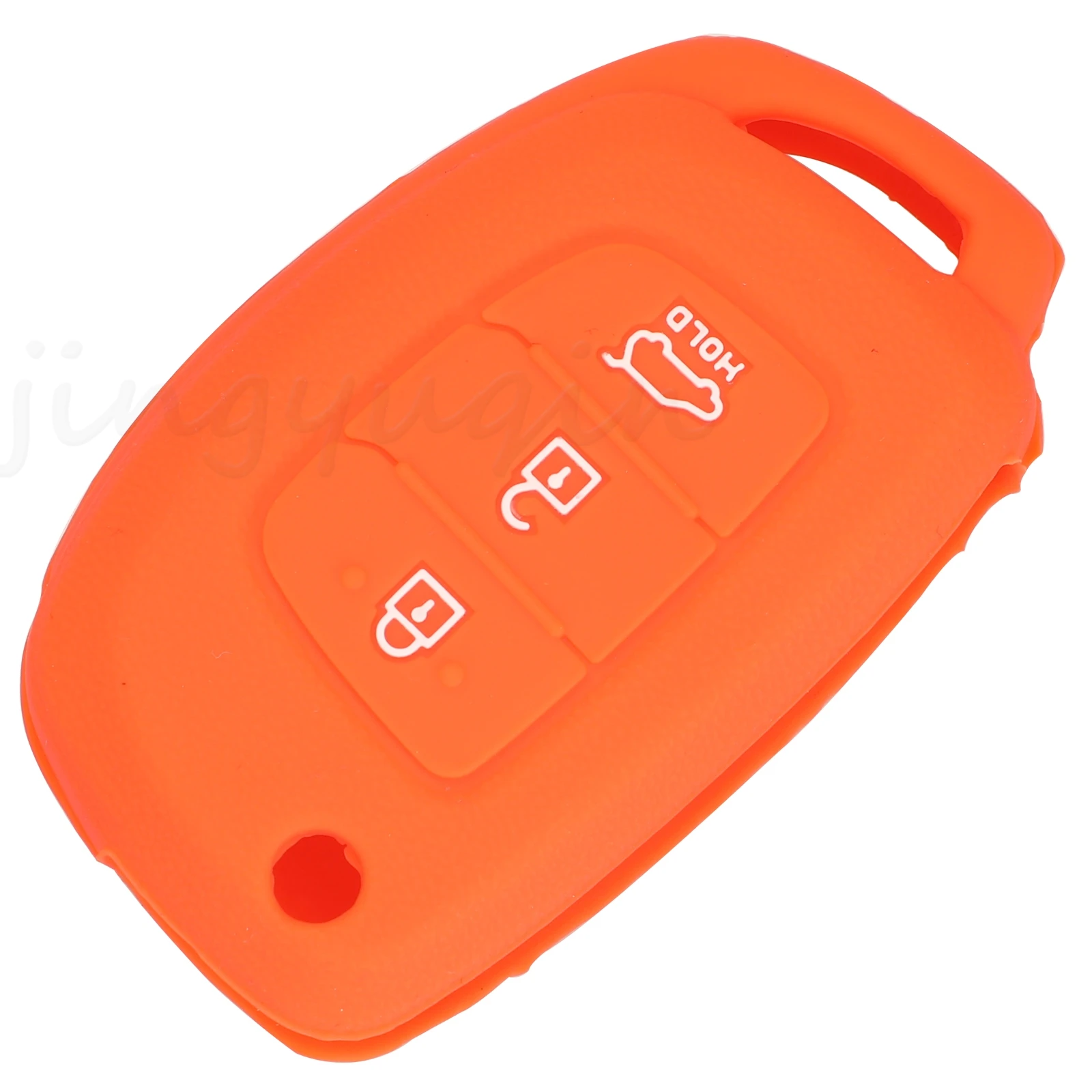 Remote Holder Protector 3 Button Silicone Key Cover Case For Hyundai Creta I10 I20 Tucson Elantra Santa Fe key case car key shell car remote key car key key shell