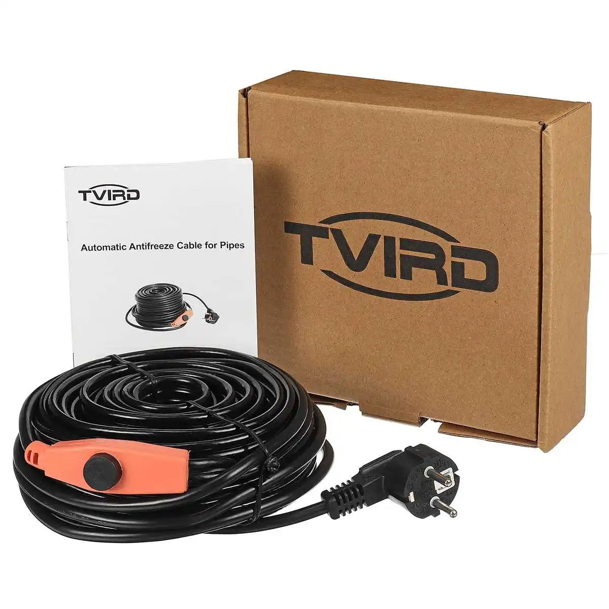 12m Antifreeze Pipe Heating Cable Pipe Frost Protection Waterproof