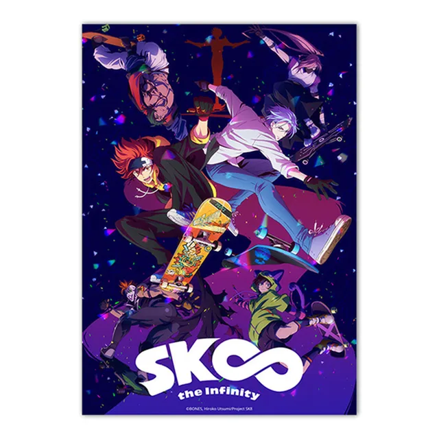 Sk8 Infinity Anime Skateboard  Anime Skate Infinity Posters - Anime Sk8  Poster Home - Aliexpress