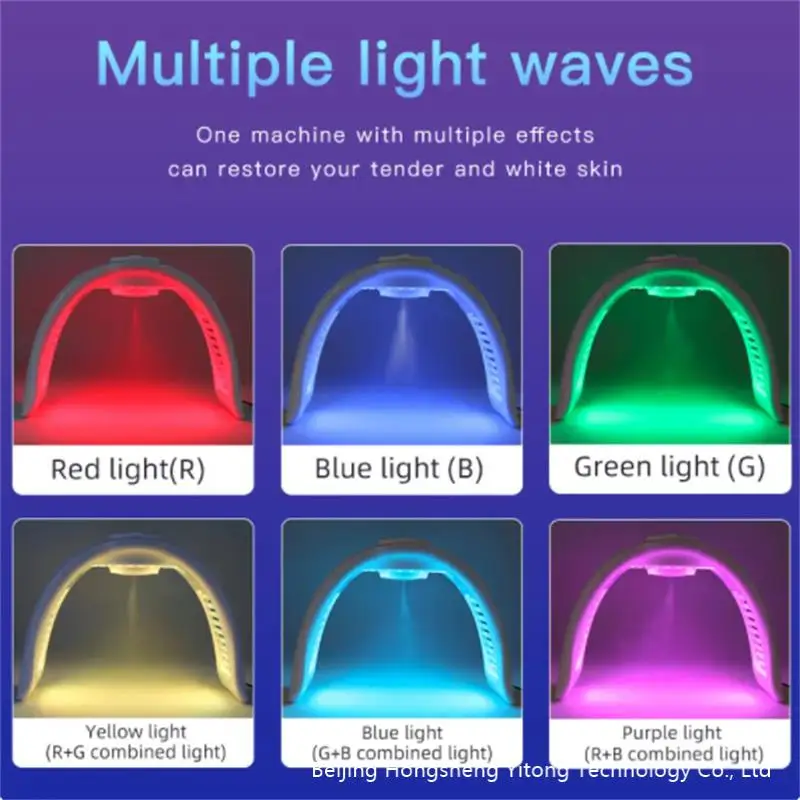 7 Color Face And Body Facial Led PED Mask Machine Red Light Therapy Salon Home Use Beauty Devices Photon Rejuvenation Skin Care