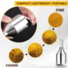 44/56mm Manual Tobacco Grinder Aluminum Spice Pepper Mill Fine Grinding Powder Herbal Crusher with Container Smoking Accessories 3