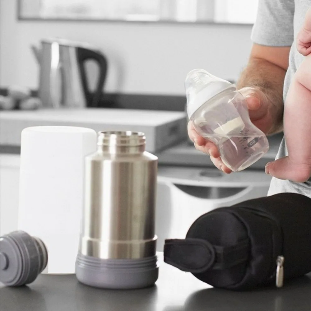 Anti-Shock Milk Warmer Bottle Bag Waterproof Portable Thermal Mommy Bag Scratch Protection Cart Hanging Bag Mommy Use