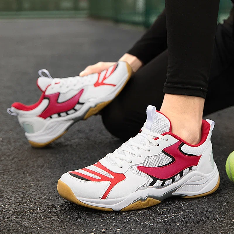 Women Tennis Volleyball Shoes Big Size 36-46 Girls Unisex Badminton Sneakers Comfortable Training Boots Men's Sports Footwear sports shoes