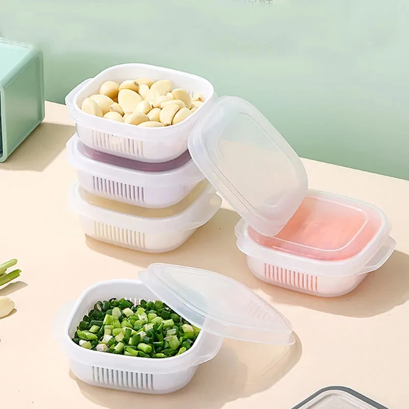 Freeze Food Plastic Containers  Container Food Refrigerator - 4pcs Mini  Refrigerator - Aliexpress