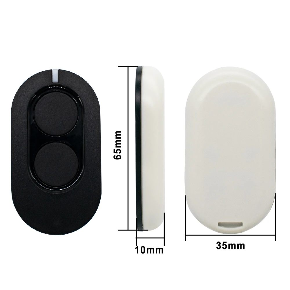 DITEC Entrematic ZEN2 ZEN4 ZEN2W ZEN4W Garage Door Remote Control 433MHz For DITEC GOL4 BIXLG4 BIXLP2 BIXLS2 Gate Remote Control 6