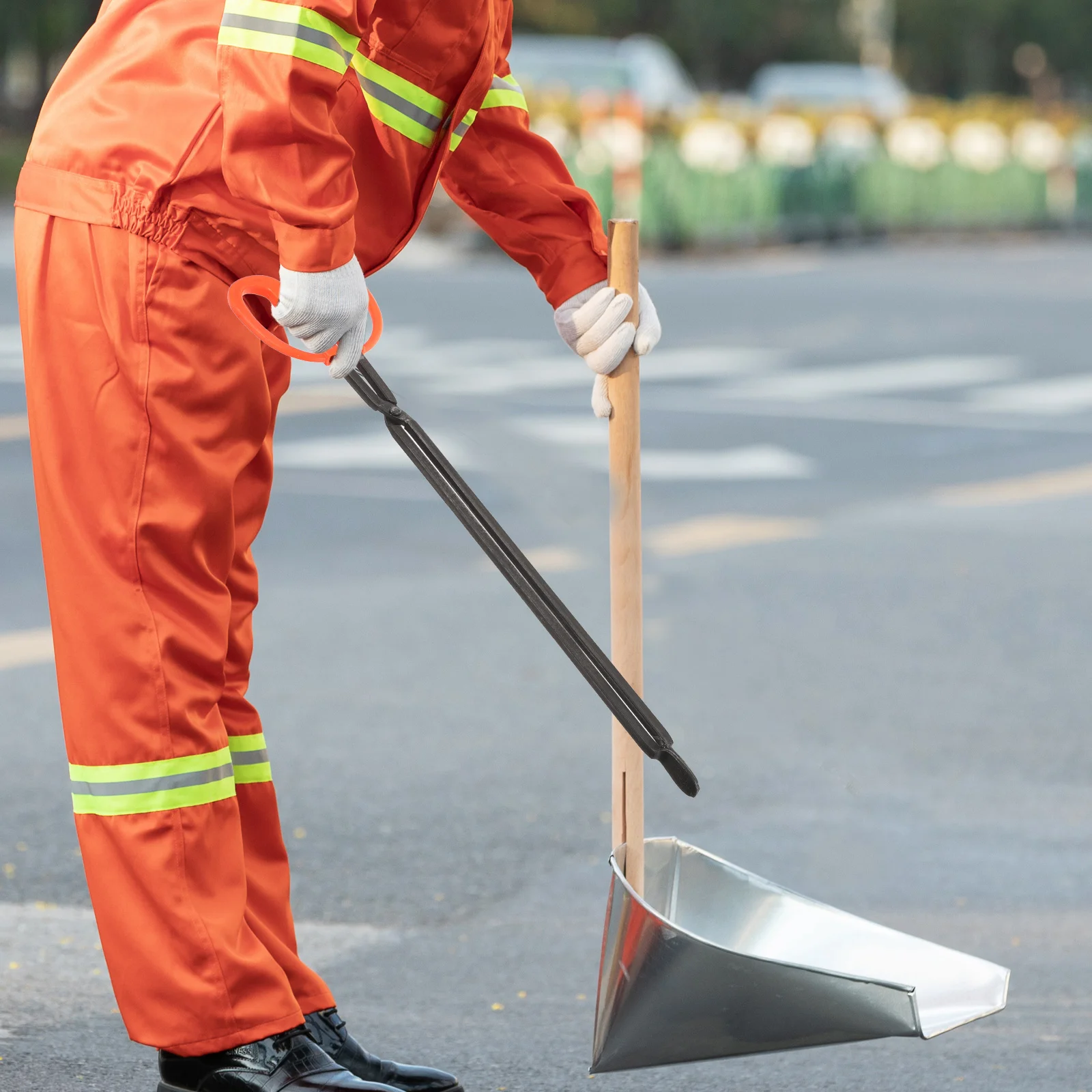 

Щипцы захват инструмент Сверхмощный мусорный захват мусорный зажим сотовый уголь старомодный длинный наполнитель