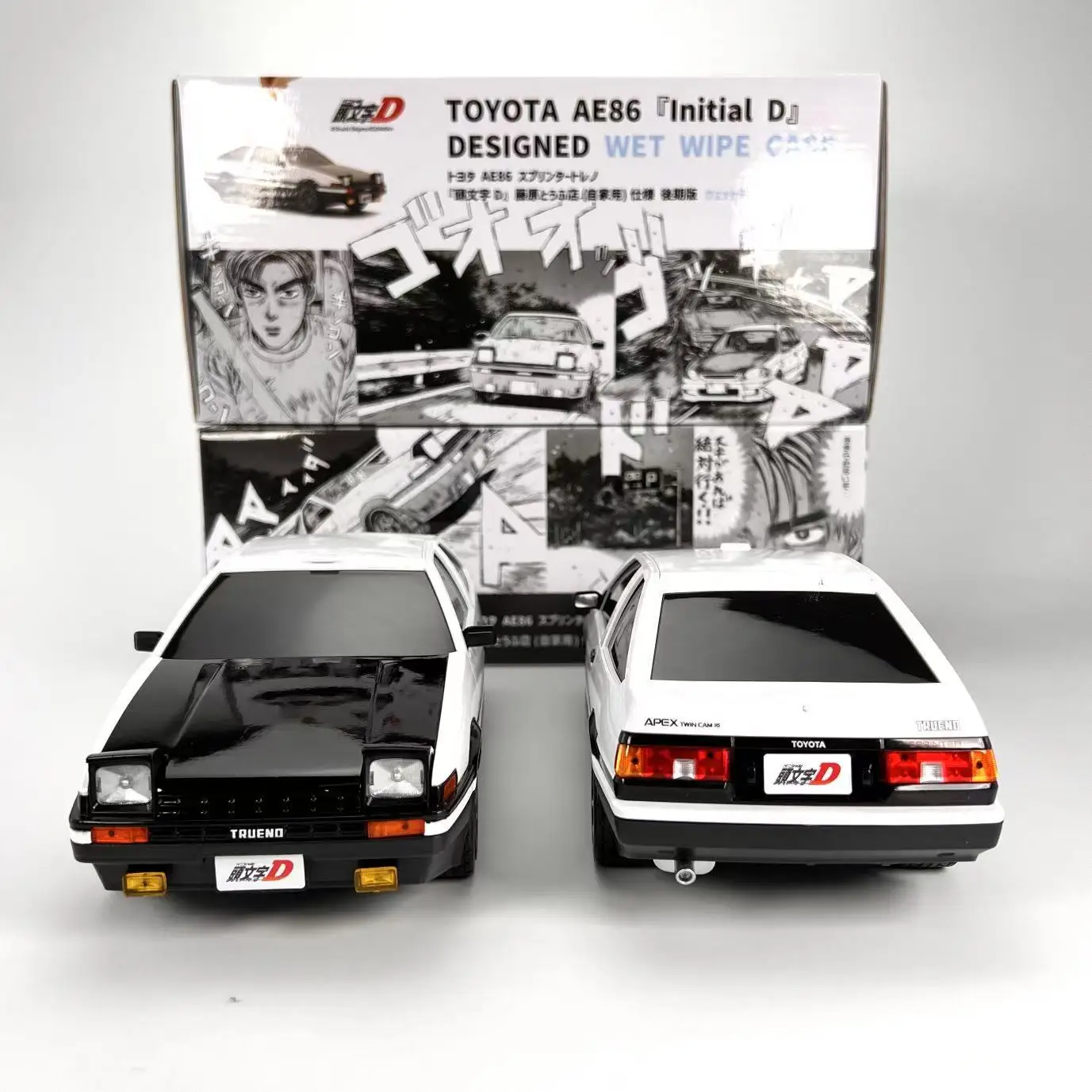 1/16 car AE86 Initial D tissue case camshop - AliExpress