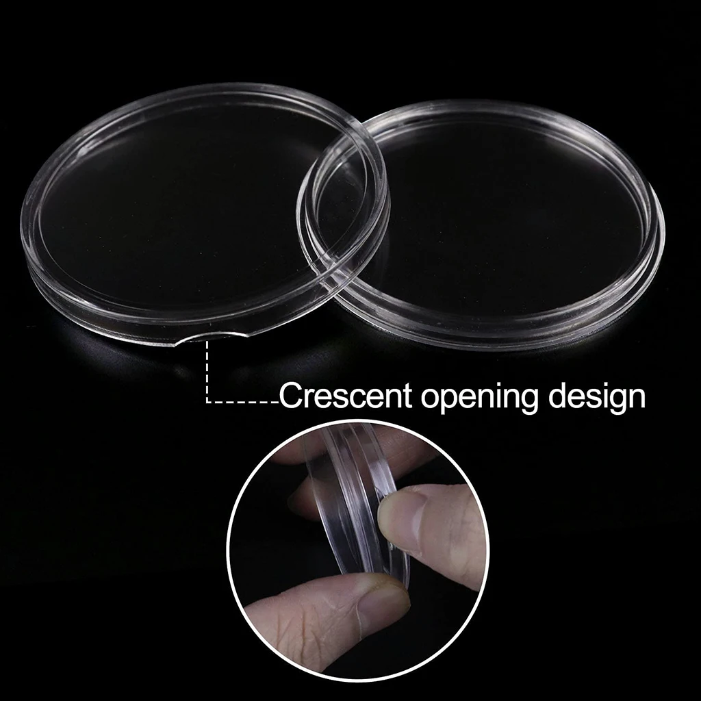 コインカプセル20mm×2、21mm×7 円形コインカプセル 内径31mm/外径37mm 325003 CZZZ00492
