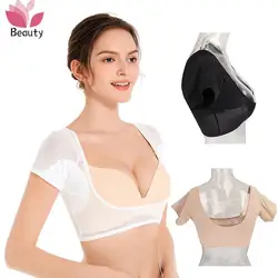 T-shirt Shape Sweat Pads Washable Dress Clothing Perspiration Deodorant Pads Armpit Care Sweat Absorbent Pad Deodorant for Women