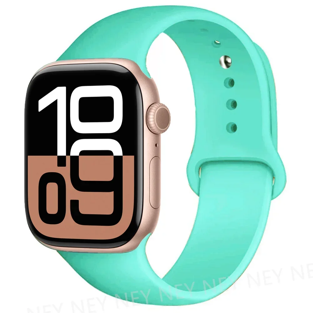 Premium Silicone Sport Watch Band - Versatile Waterproof Strap