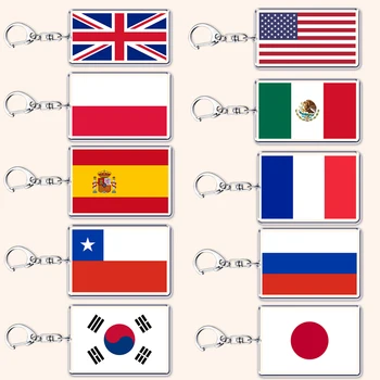 Country Flag Keychains 1