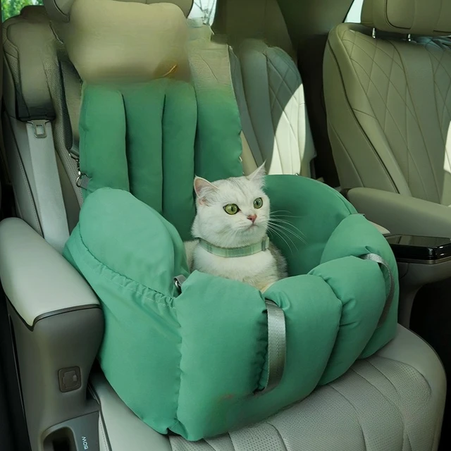 Portable Safety Dog Car Seat 2 In 1 Pet Travel Handle Bag Car Mounted Dogs Kennel Outdoor Warm Cat Sleeping Beds Cats Nest