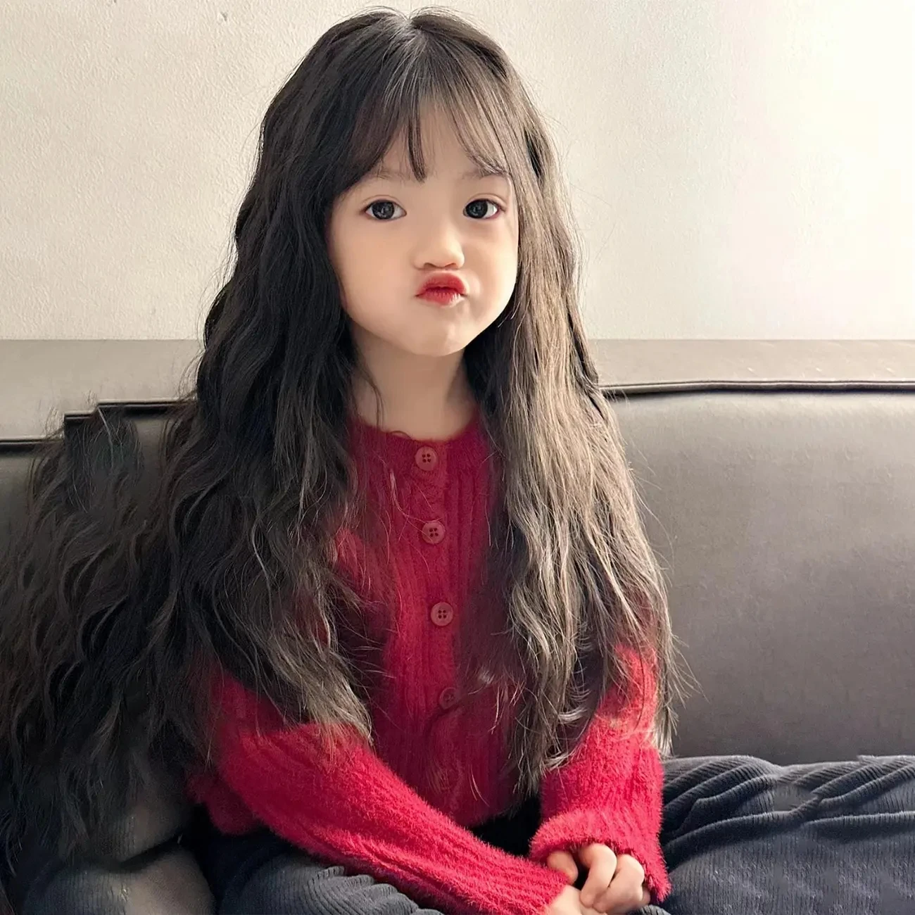 Parrucche lunghe ricci per bambini accessori per capelli per bambini Vol  copricapo per diadema per bambina copricapo per bambini Coronet per bambini  2-5y - AliExpress, image size:1300x1300