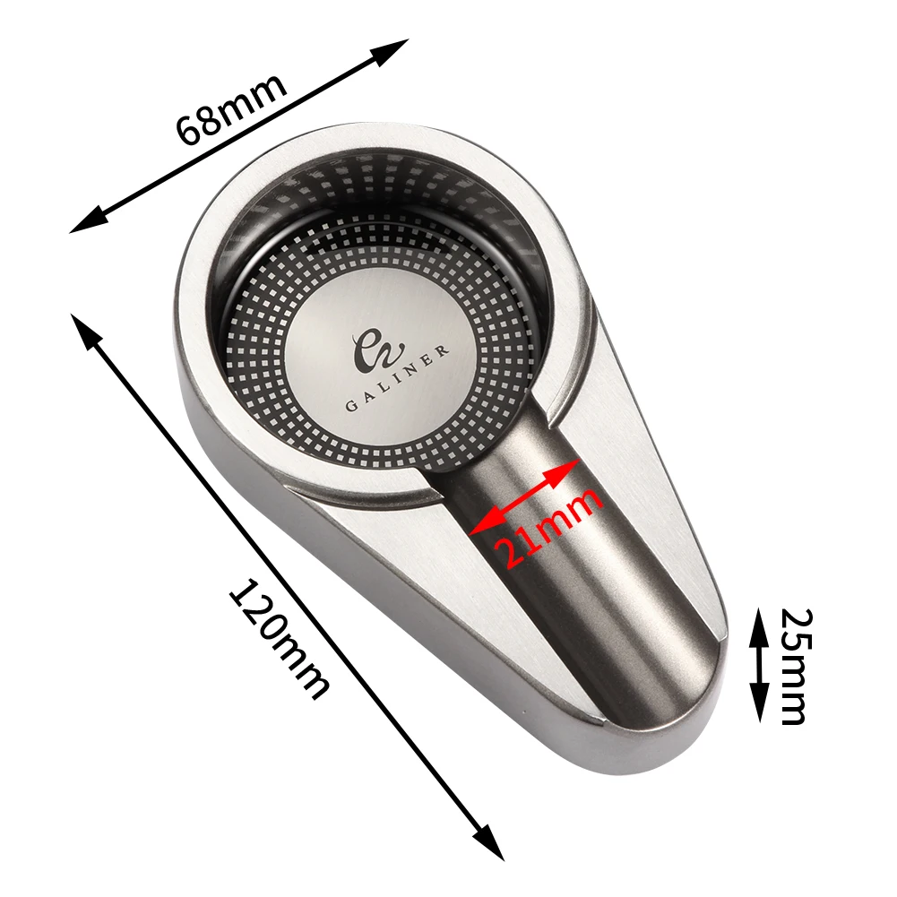 Posacenere Tascabile Da Viaggio In Metallo, Inodore E Ignifugo. Dimensioni 4x2x6 Cm. Perfetto Per Campeggio, Esterni E Per Non Lasciare Tracce.