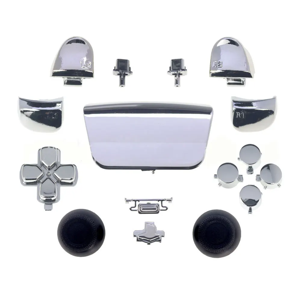 16 Color for PS5 V2.0 controller plating R1 L1 R2 L2 tool handle button repair kit PS5 BDM-020 plating clear