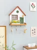 Elegant and Cute French-style Wall-mounted Entryway Coat Rack for Art, Bags and Keys with Side Hooks for Wardrobes home decor 3