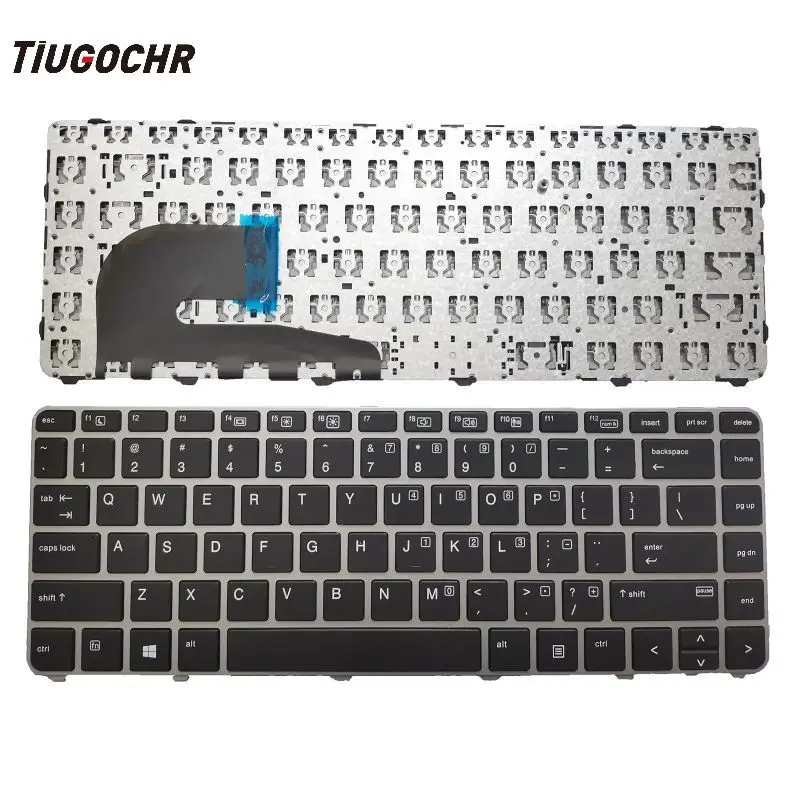 Per Hp Elitebook 745 G3 840 G3 Tastiera Usa Senza Retroilluminazione Senza Punto