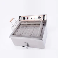 20L Electric Fryer 4.8KW French Fries Machine Hot Dog Sausage Fried Machine Churros Fryer 220V 1