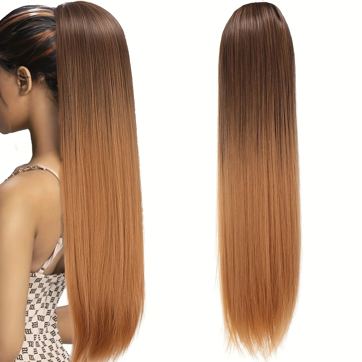 Рисунок 4 - Длинные прямые накладные волосы