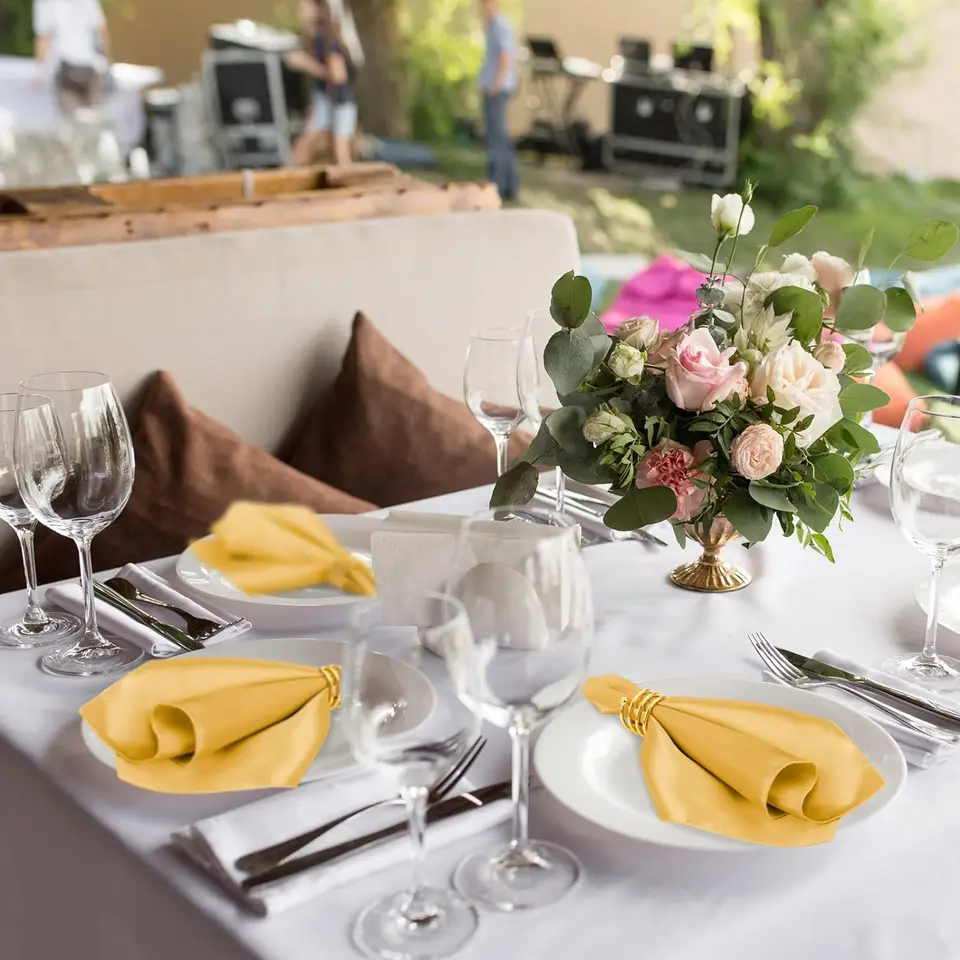 Set di 12 portatovaglioli a forma di foglia, per matrimoni, Natale, per tovaglioli formali o casual, per decorare tavoli da pranzo, colore: oro rosa