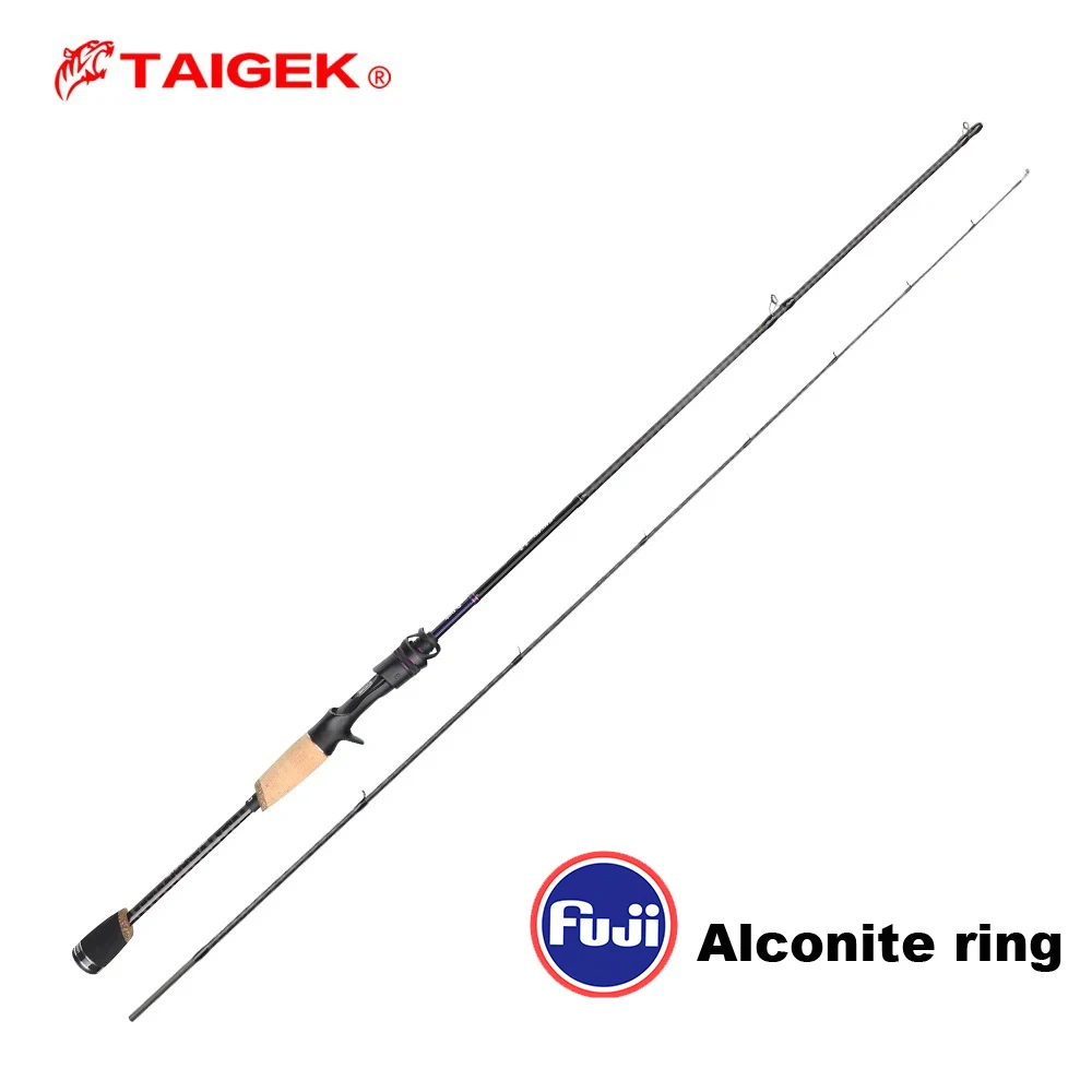 

TAIGEK FUJI Guide 2.1m Carbon Fishing Rod 2 Sections Lure Wt 10g - 20g Lure Fishing Rod Spinning Casting